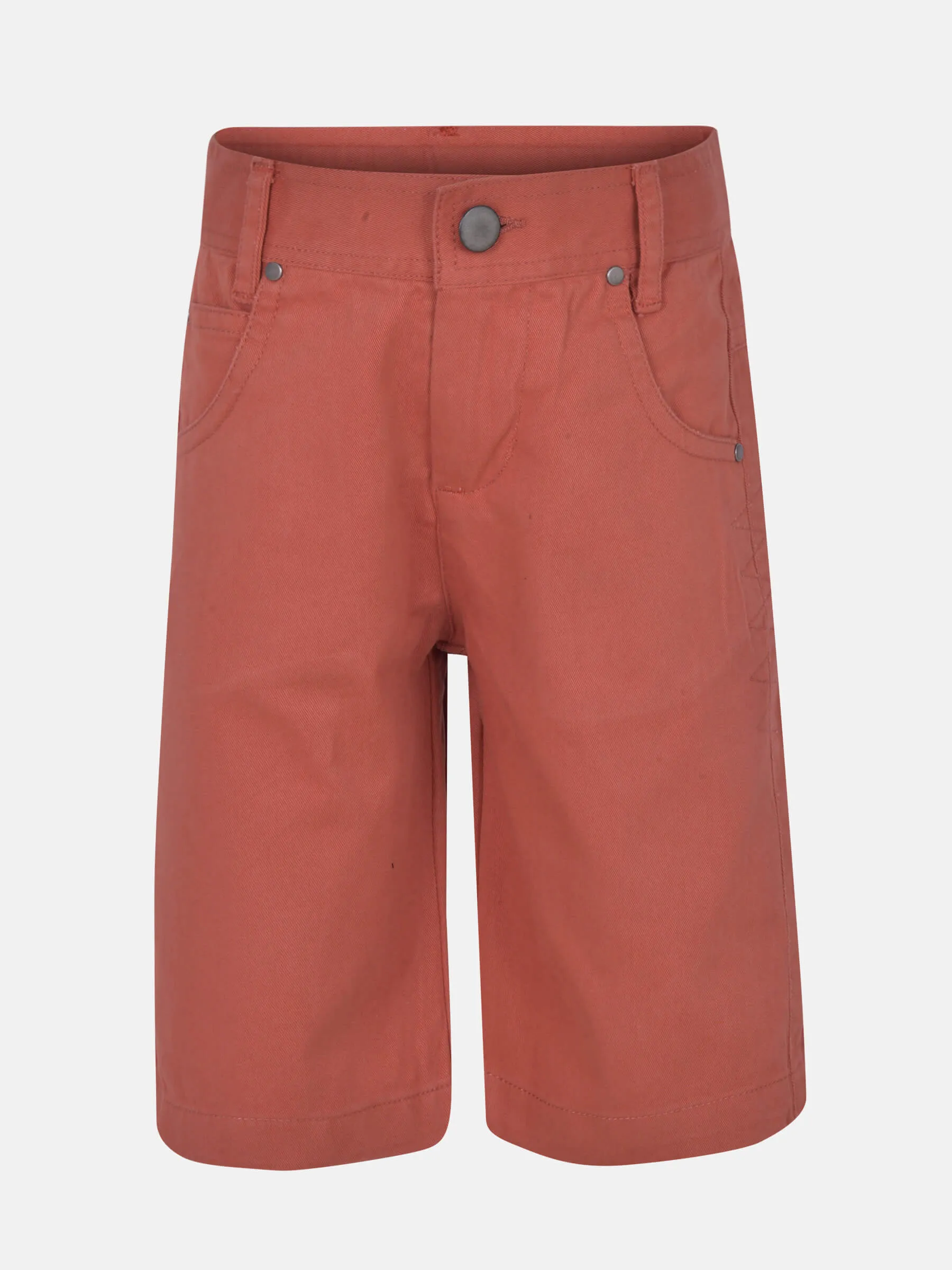 Green Camouflage Gabardine Shorts
